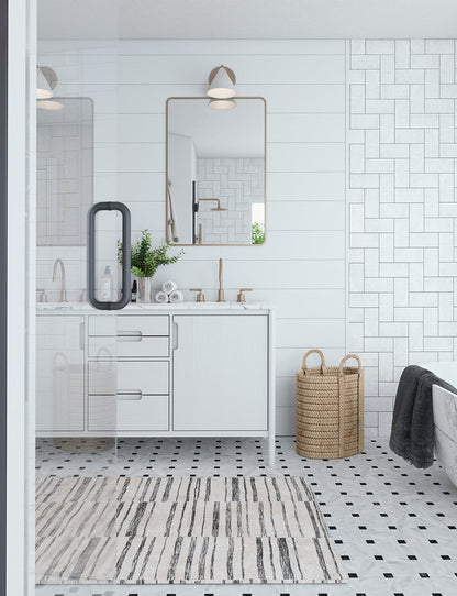 Sahara Ivory Grey Rug