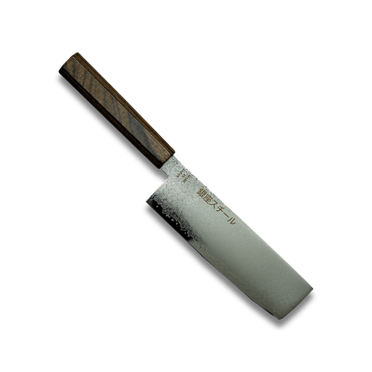 Seiryū (青龍) Serie - Nakiri Messer 170mm VG10 Damaszener Stahl