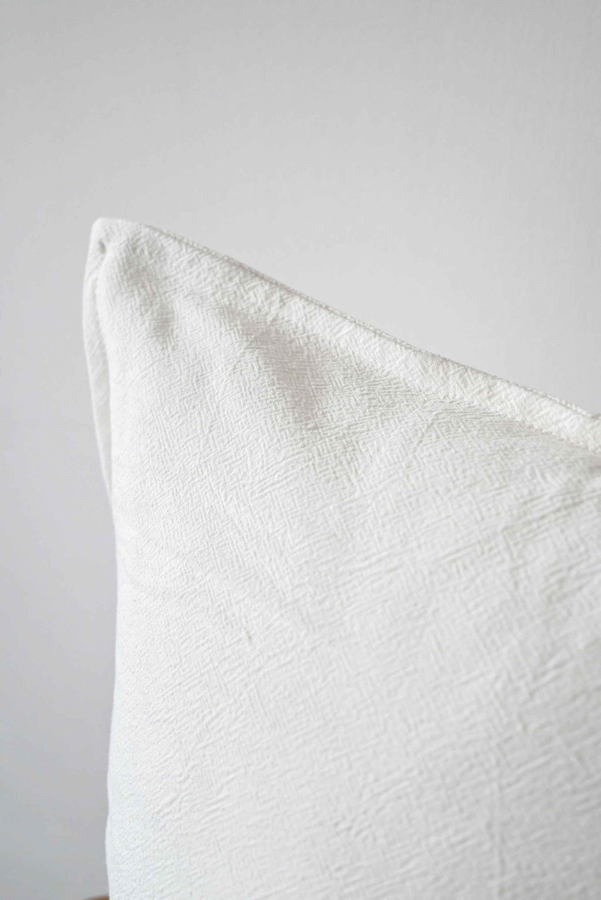 COTTON/ LINEN - WHITE