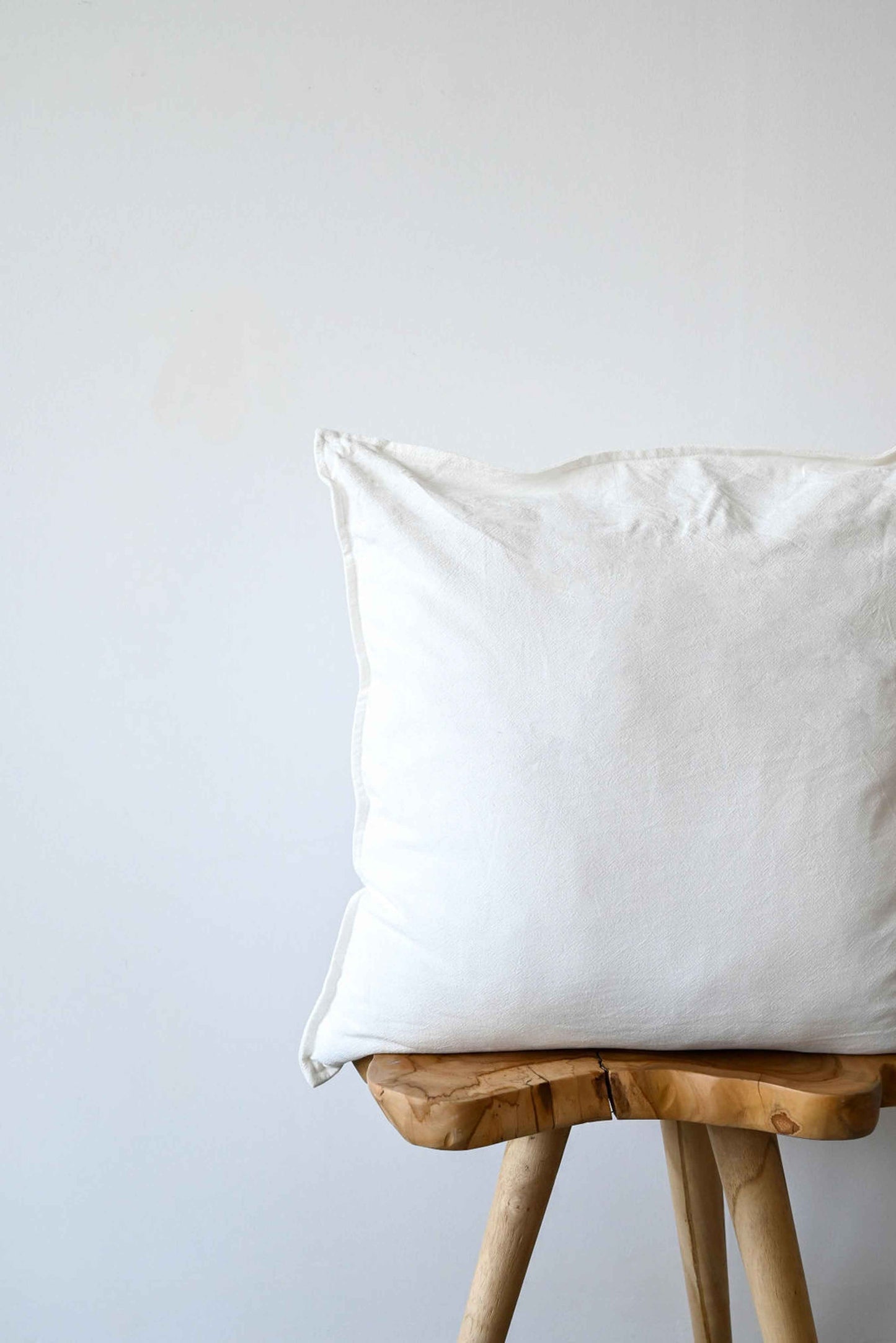 COTTON/ LINEN - WHITE