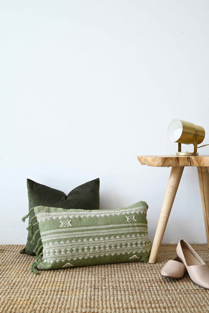 VELVET - OLIVE 18"