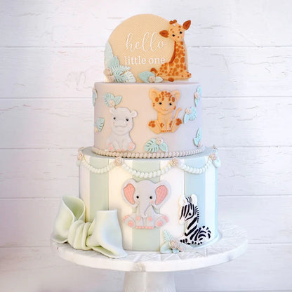 Sweet Safari Elephant Silicone Mould