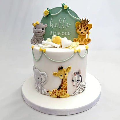Sweet Safari Elephant Silicone Mould