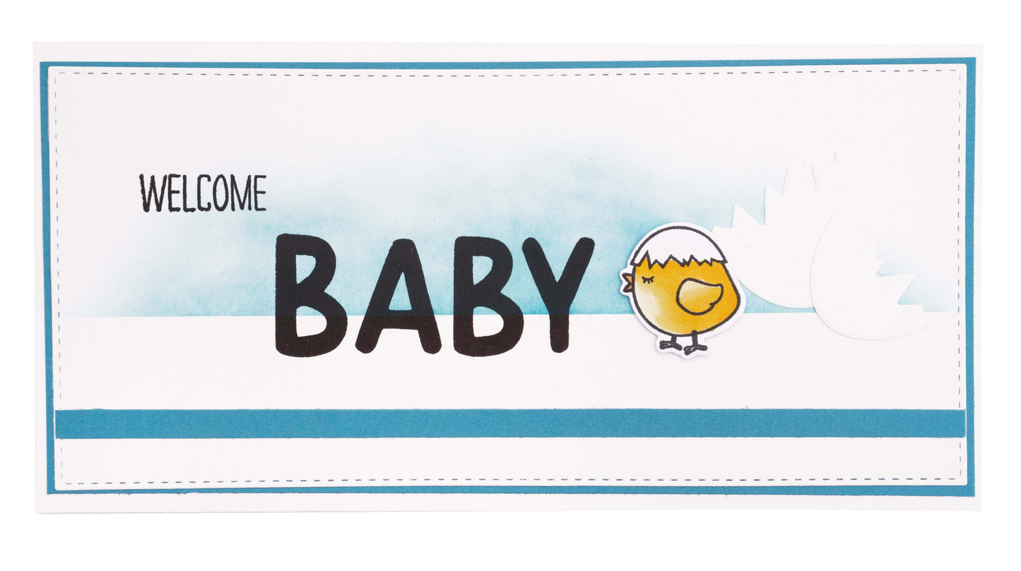 SS Clear Stamp Quotes Large Hello Spring Sweet Stories 105x148x3mm 4 PC nr.214