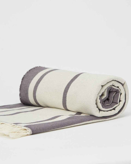 Organic Cotton Breeze Stripe Beach Blanket
