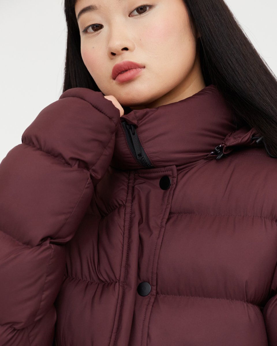 Unisex Cloud Shell Mid-Length Puffer