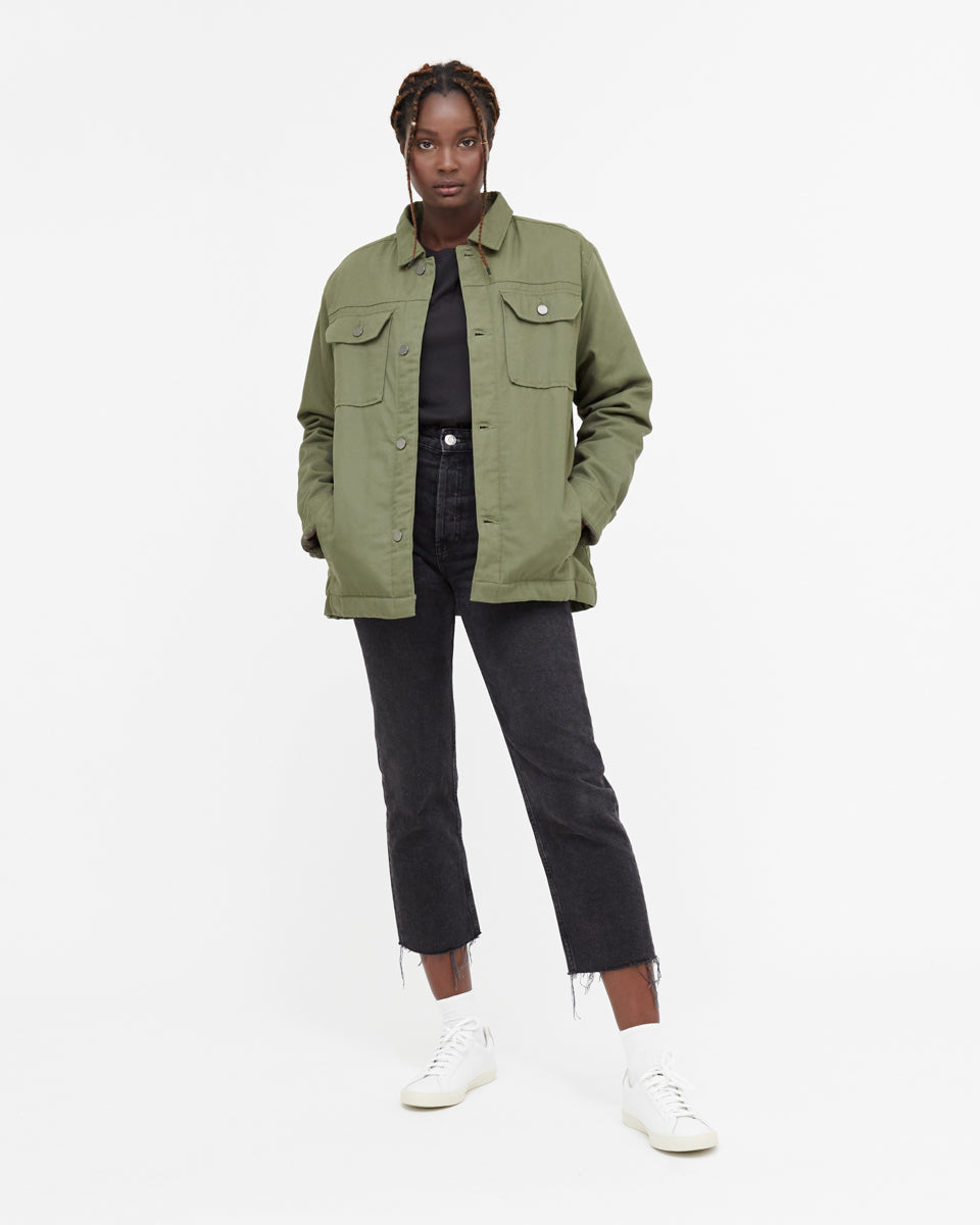 Treeline Canvas Unisex-Jacke