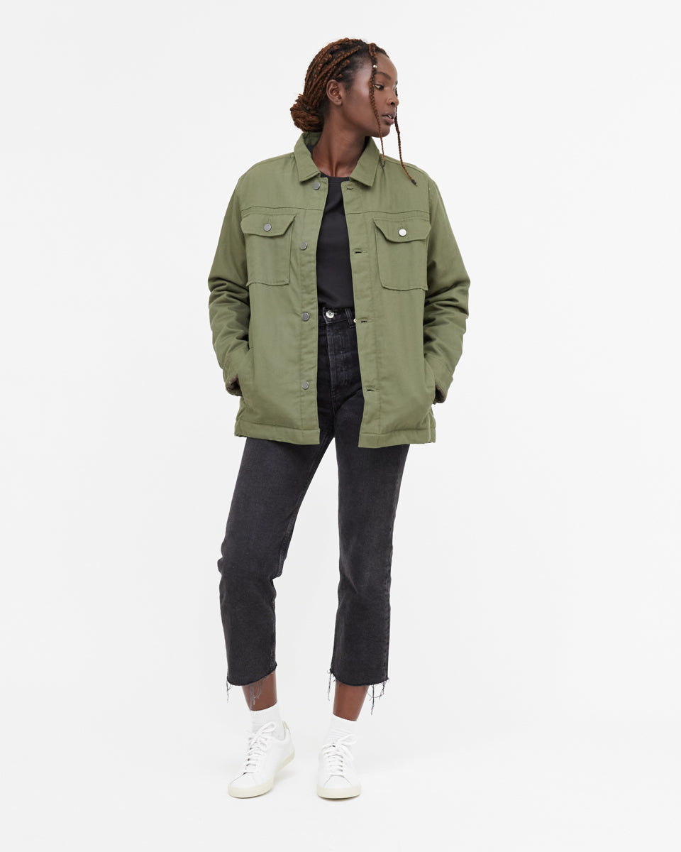Treeline Canvas Unisex-Jacke