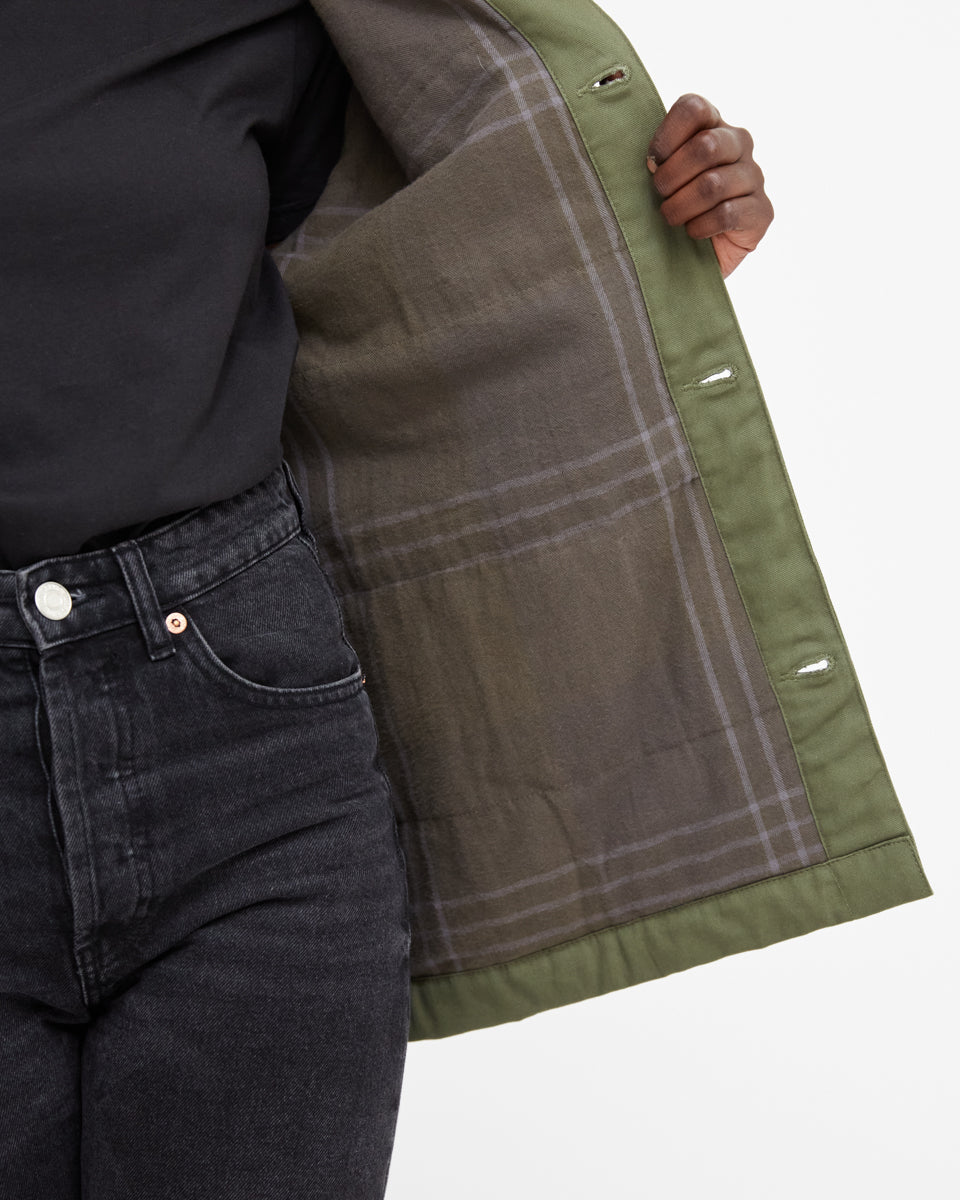 Treeline Canvas Unisex-Jacke
