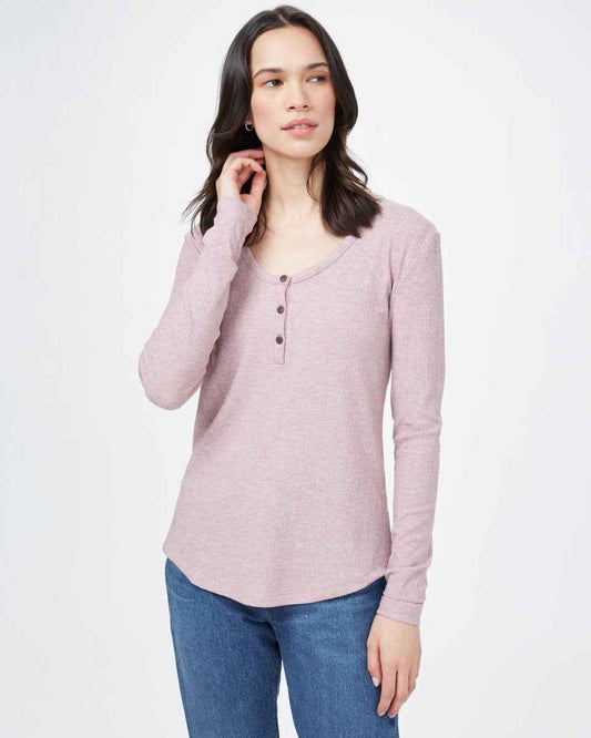 Ribbed Henley Longsleeve