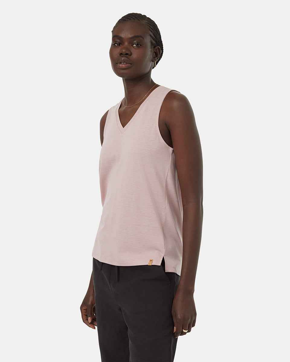 TreeBlend V-Neck Tank