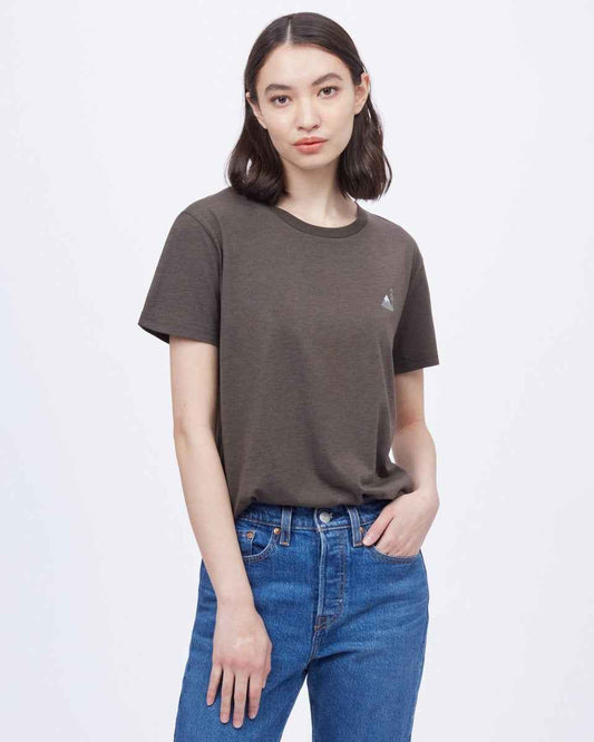 Peaks Embroidery T-Shirt