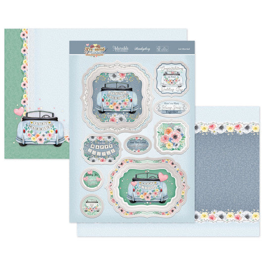 Just Married Luxury Topper Set