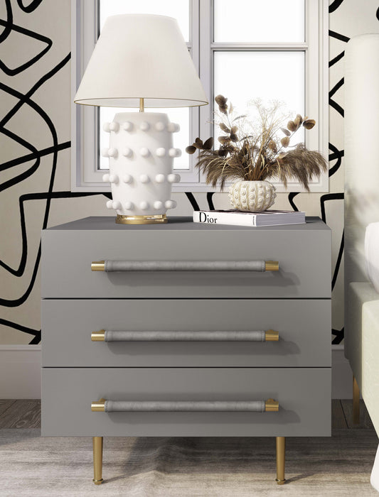 Slate 28" Storage Drawer Nightstand - Multiple Colors Available