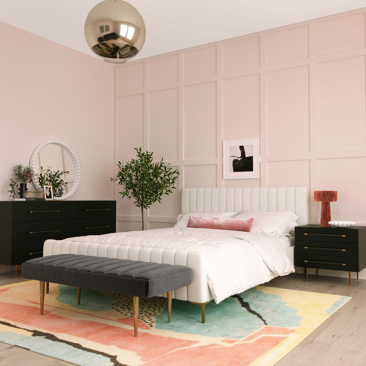 Slate 28" Storage Drawer Nightstand - Multiple Colors Available