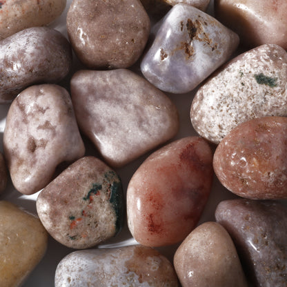 Pink Amethyst Tumbled Stones