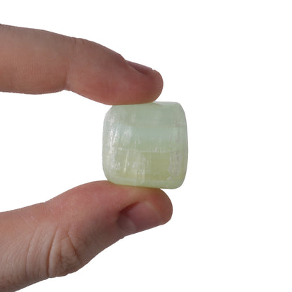 Pistachio Green Calcite  Tumbled Stones