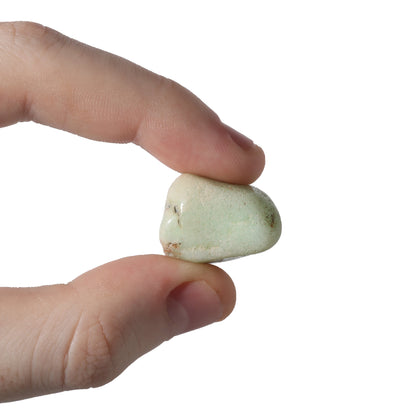 Chrysoprase A Tumbled Stones - Semi-Polished - Brazil