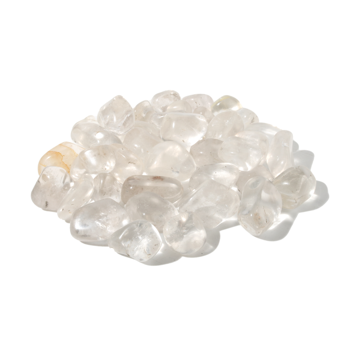 Clear Quartz A Tumbled Stones