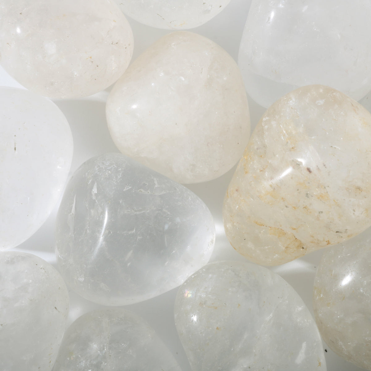 Clear Quartz B Tumbled Stones