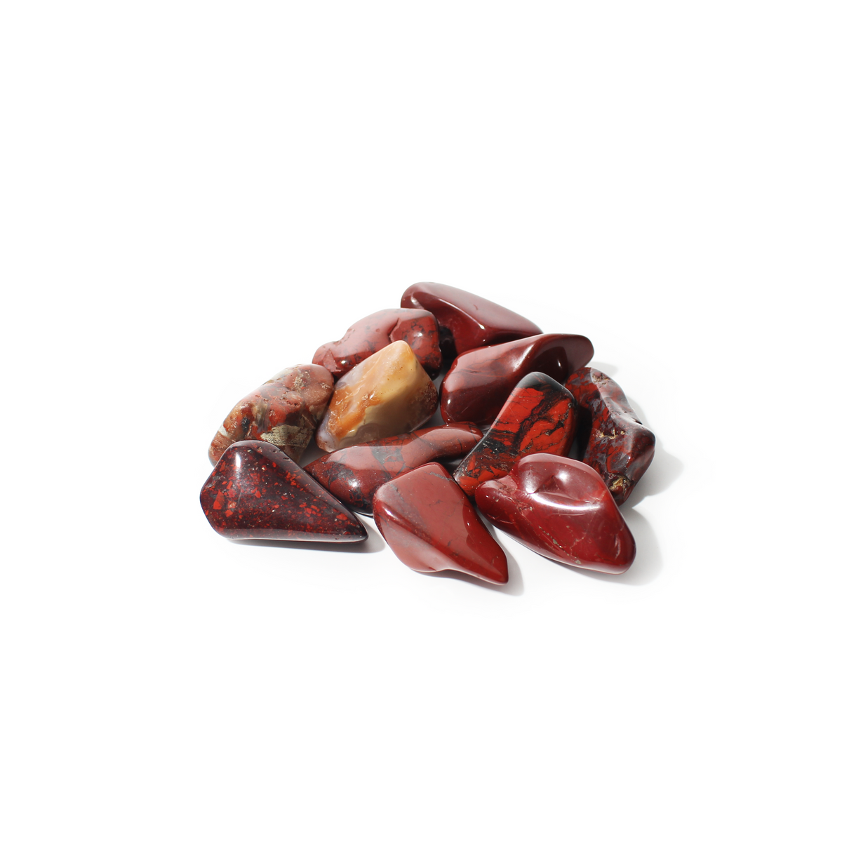 Brecciated Jasper Tumbled Stones