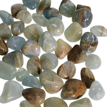 Blue Onyx Tumbled Stones