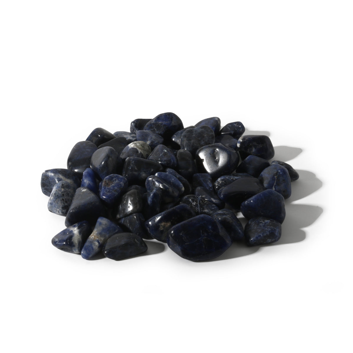 Sodalite A Tumbled Stones - Brazil