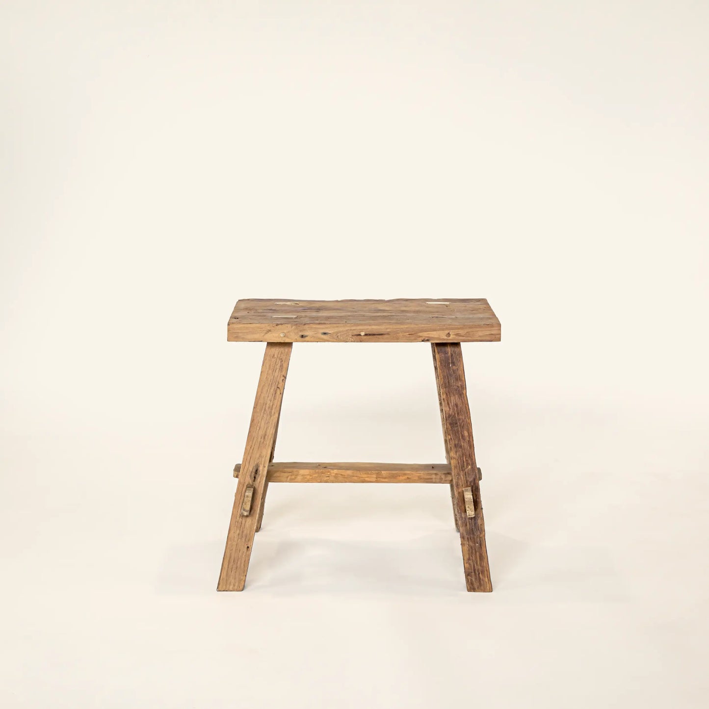 Vintage Teakholzschemel