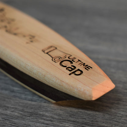 Décapsuleur polyvalent en bois “l’Ultime D-Cap”