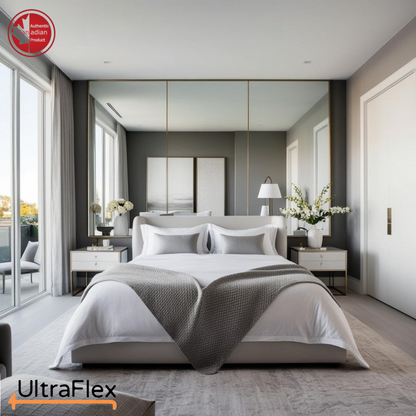 UltraFlex® LUSH 12インチ マットレス・ボックススプリングセット 整形外科用ユーロトップ ポケットコイル プレミアムフォームエンケース エコフレンドリーハイブリッドマットレス（カナダ製）