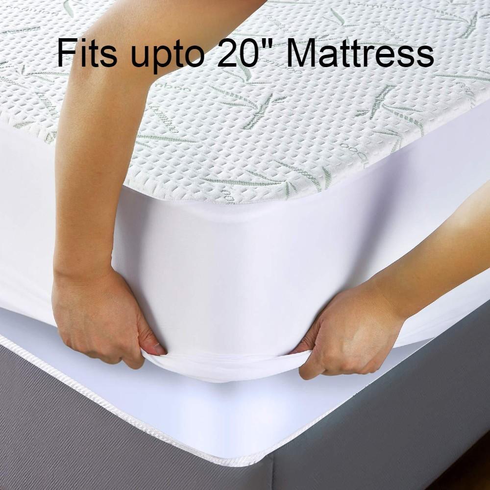 UltraFlex® DELIGHT- Advanced Orthopedic Support, High-Density Pressure Relief Foam, Multiple Posture Support, Motion Transfer Pockets, CoolGel (Made in Canada) - With Waterproof Mattress Protector