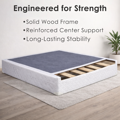 UltraFlex® DIVINE Mattress and BoxSpring Set Premium High Density Medium Foam, Double-sided Mattress (Made in Canada)