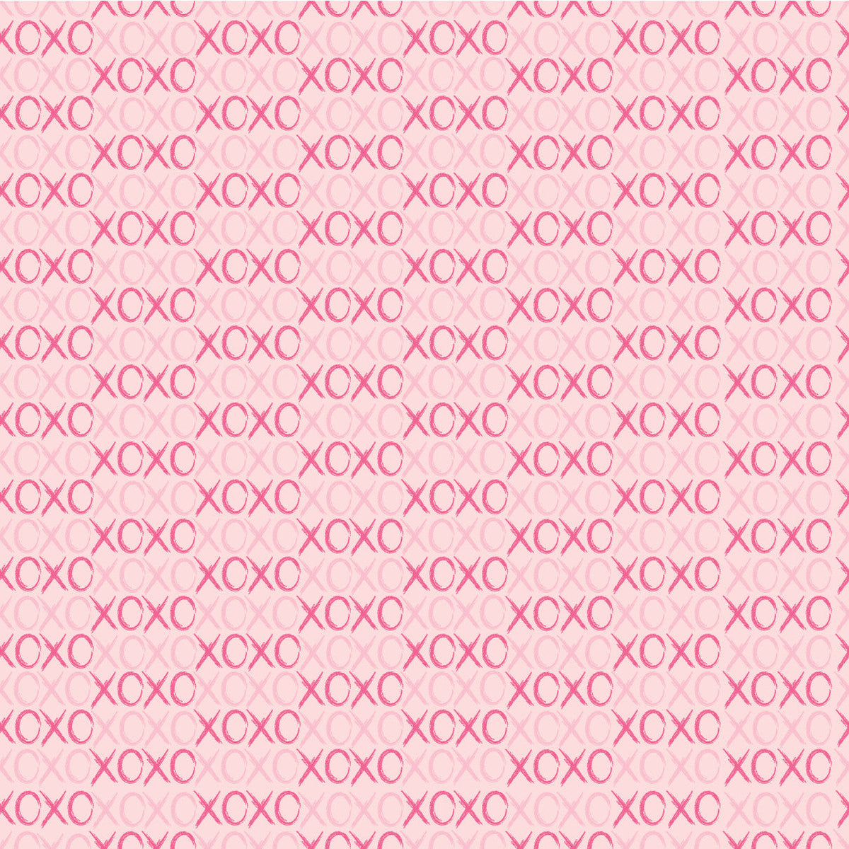 Valentines XOXO Pink Adhesive Vinyl
