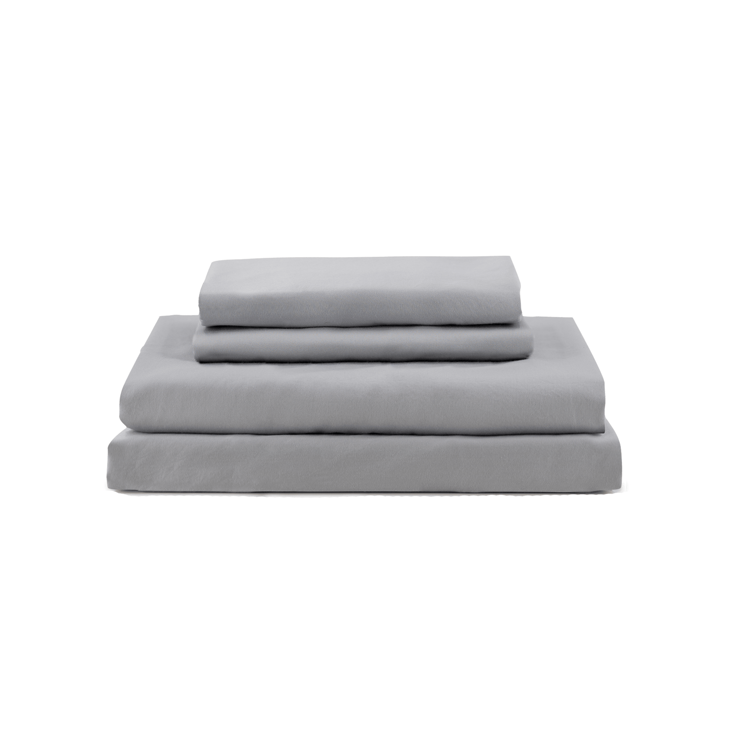 Bettlaken-Set aus gewaschenem Baumwollsatin