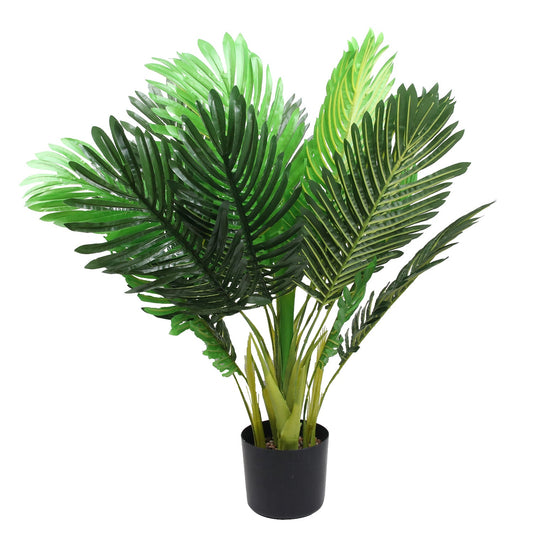 KIRU KÜNSTLICHE PALME TOPFPFLANZE 90 CM