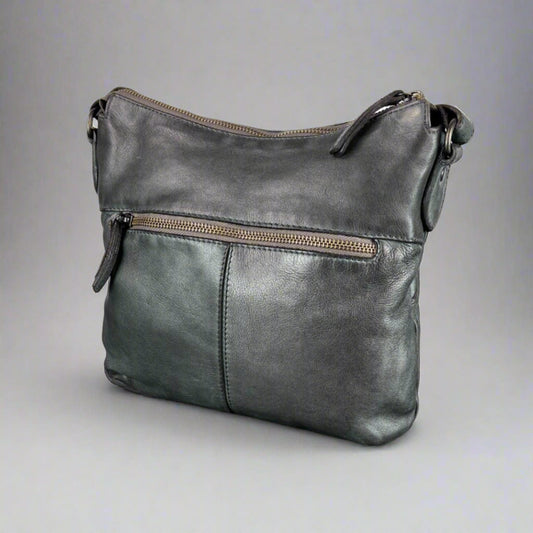 MET Crossbody Bag with Aztec Design
