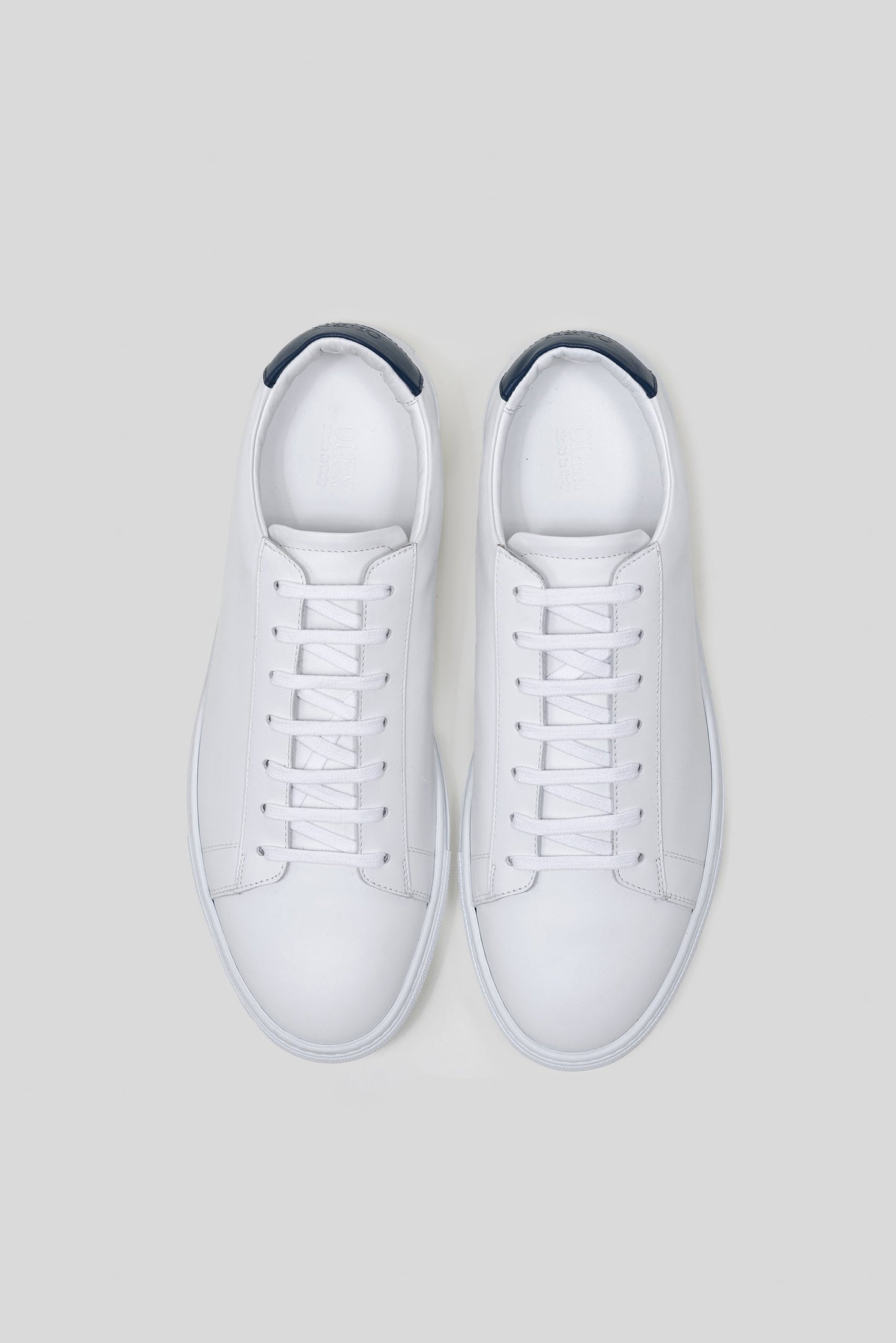 White Calfskin Leather Sneaker – Handmade in Italy