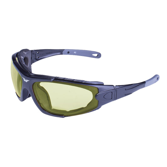 Global Vision 24 Shorty Kit A/F Motorcycle Goggle Sunglasses. Photochromic Anti-Fog Safety Glasses