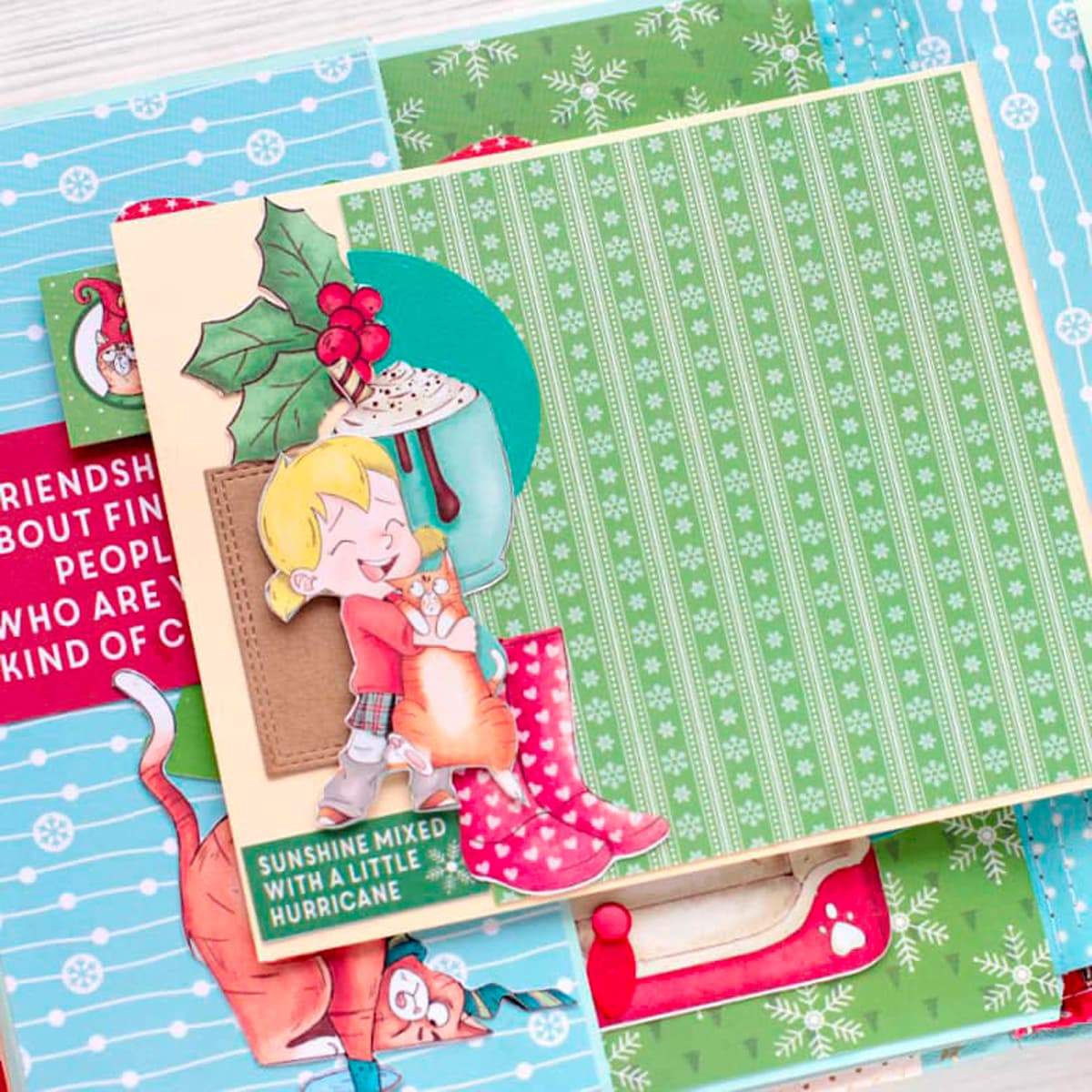 Ciao Bella Zoe & Ziggy Paper Pad 6"x6" 24/Pkg