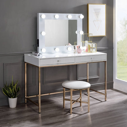 Ablon Elegant High Gloss Multi-Purpose Desk - Multiple Colors Available