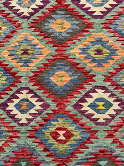 Afghan Maimana Kilim Rug | 5' 10" x 8' 5"