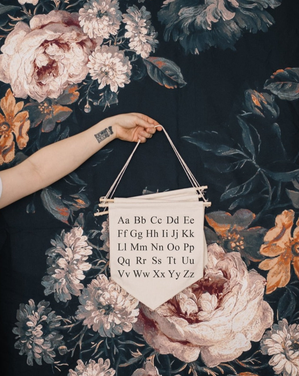 Alphabet-Leinwandbanner