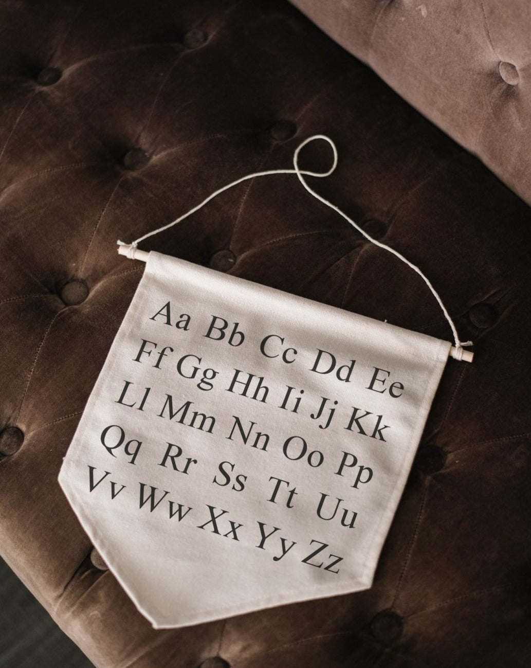 Alphabet-Leinwandbanner