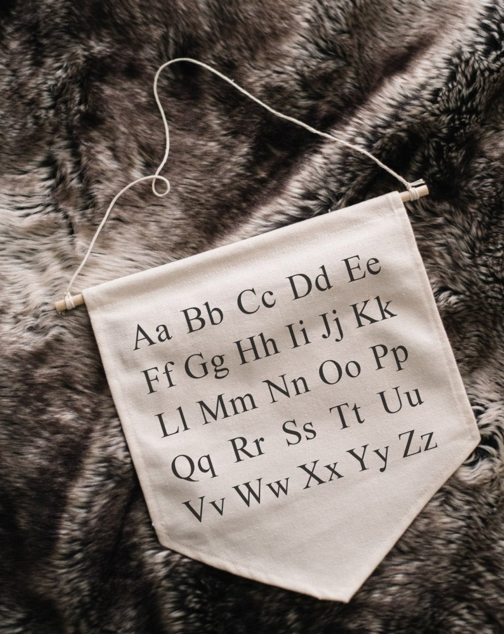 Alphabet-Leinwandbanner