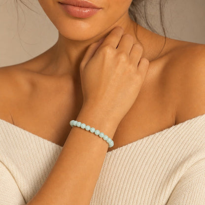 Amazonite Bead Bracelet