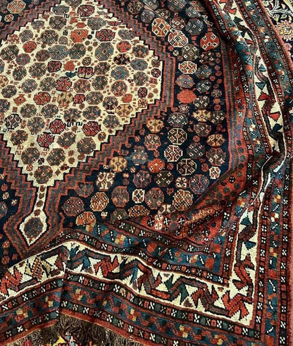 Antiker Khamseh-Teppich| 350 x 170 cm