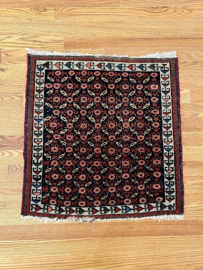 Antique Persian Malayer Rug | 2' 1" x 2'