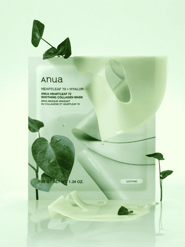 Anua Heartleaf 70 Soothing Collagen Mask 38g