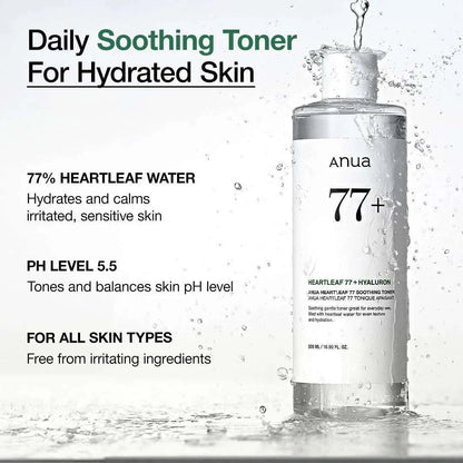 Anua Heartleaf 77% Soothing Toner 250ml