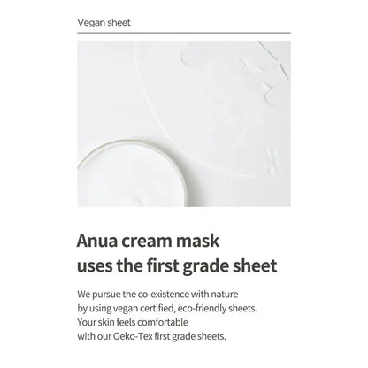 Anua Heartleaf Cream Night Solution Sheet Mask 25ml 1PC